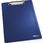 DURABLE klembord, DIN A4, donkerblauw, met zak
