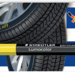 STAEDTLER Lumocolor bandenmarker permanent omnigraph, blister