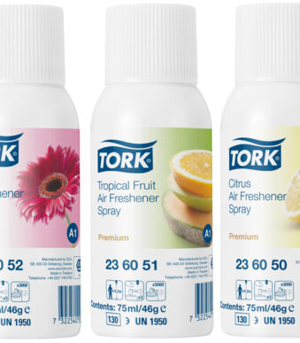 TORK luchtverfrisser-spray 'citrusgeur', 75 ml