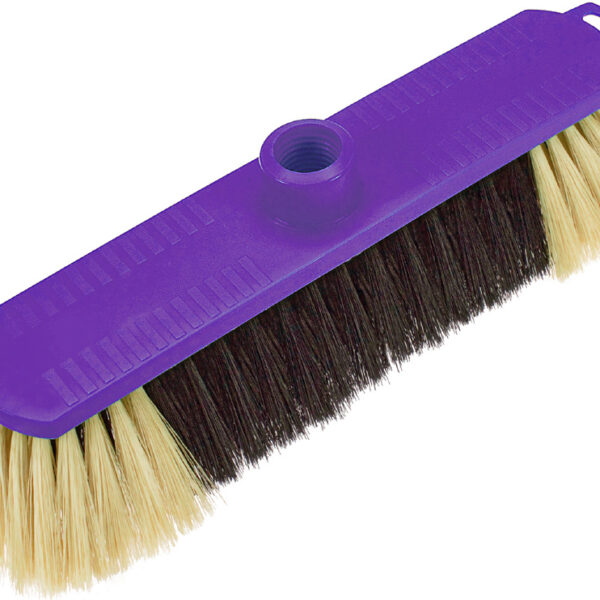 Peggy Perfect bezem, kunststof, breedte: 275 mm, kleuren assorti