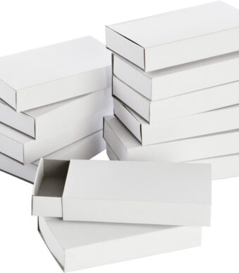 folia luciferdoosjes 'Groot', blanco, wit