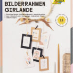 folia guirlande van fotolijstjes, 19-delig