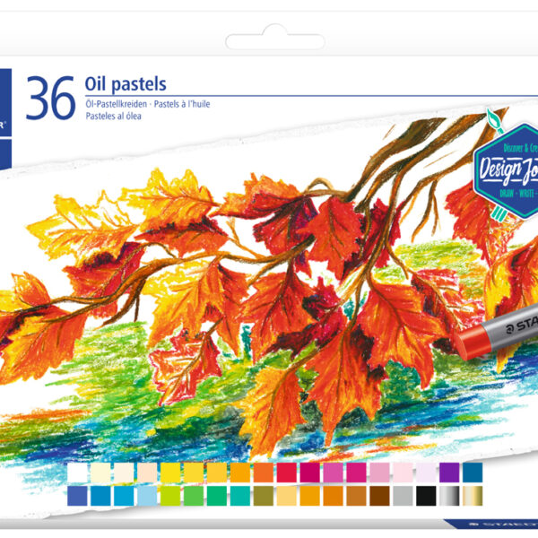 STAEDTLER oliepastelkrijt Design Journey, 36 stuks in doosje