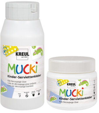 KREUL servettenlijm voor kinderen 'MUCKI', 750 ml