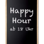 MAUL krijtbord met houten rand, (B)900 x (H)600 mm