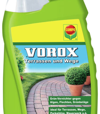COMPO VOROX terrassen en paden groenvrij, 500 ml fles