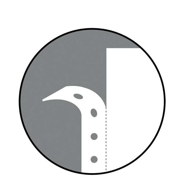 AVERY Zweckform DIN-kettingpapier, 240 x 12´, 4-voud