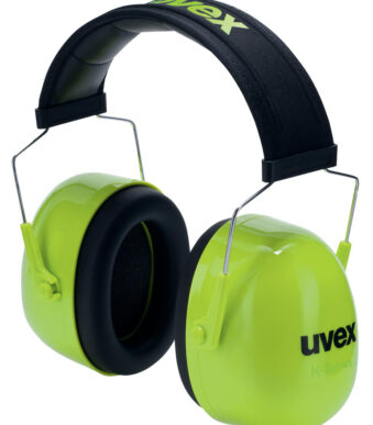 uvex oorkappen K4, neongroen
