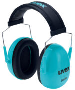 uvex oorkappen K Junior, blauw / zwart