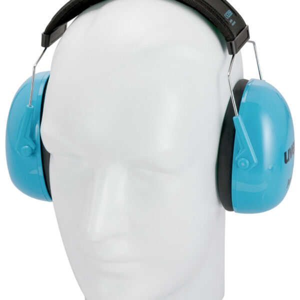 uvex oorkappen K Junior, blauw / zwart