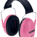 uvex oorkappen K Junior, roze / zwart