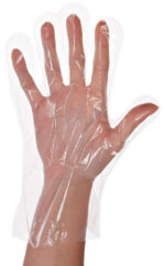HYGOSTAR LDPE-handschoen POLYCLASSIC SOFT, L, transparant