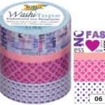 folia deco plakband Washi-Tape Meisjesdroom, set van 4
