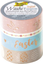 folia Deko-tape Washi-tape 'HOTFOIL VOORJAAR II', 4 stuks
