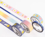 folia deco-plakband Washi-Tape 'HOTFOIL SUNNYSIDE', set van 4