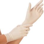 HYGOSTAR Latex-handschoen Sense, XL, naturel, poedervrij