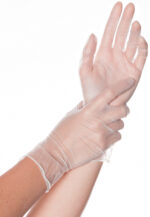 HYGOSTAR Vinyl-handschoen 'CLASSIC', XL, wit