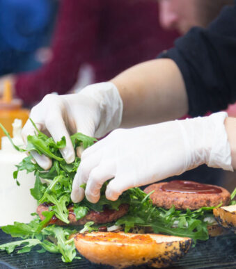 HYGONORM Nitril handschoen 'SAFE LIGHT', XL, wit, poedervrij