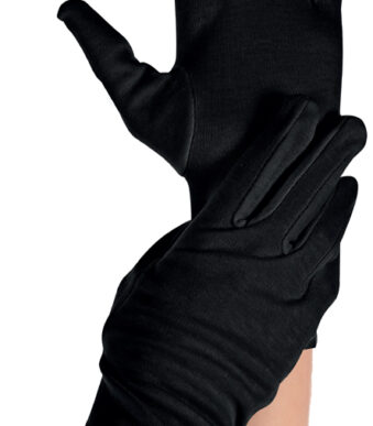 HYGOSTAR katoenen handschoen NERO, zwart, XL