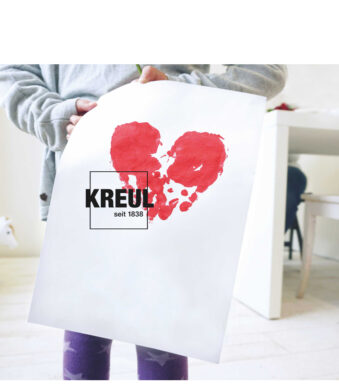 KREUL kunstenaarspapier voor kinderen 'Paper Kids Art', DIN A4