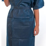 HYGOSTAR PP-patiëntenjas, PP-fleece, grootte L, blauw