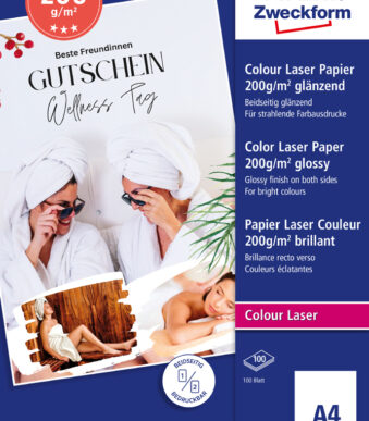AVERY Premium Colour laser fotopapier, A4, 200 g/m2, hoogglanzend, 100 vel