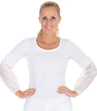 HYGONORM PE-armbeschermers LIGHT, wit