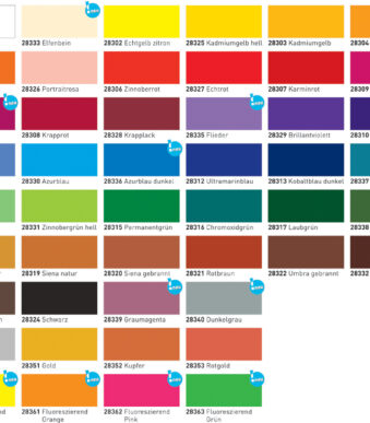 KREUL acrylverf el Greco, titaanwit, 75 ml tube