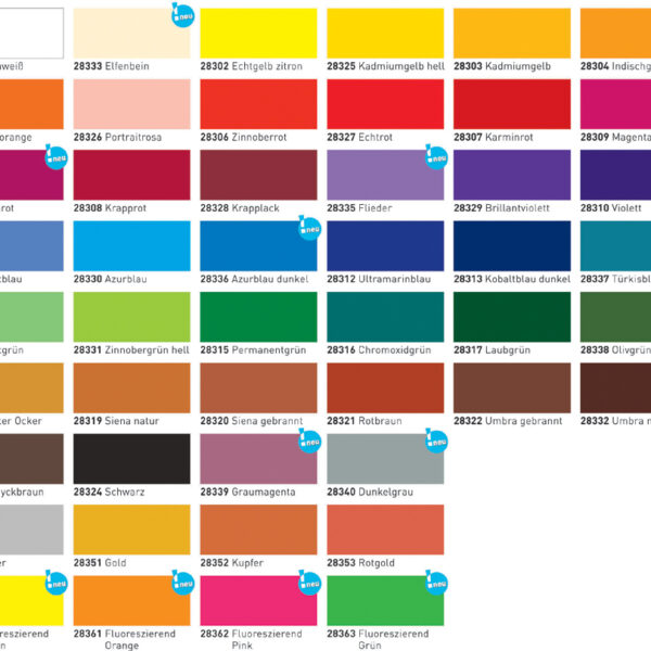 KREUL acrylverf el Greco, titaanwit, 75 ml tube