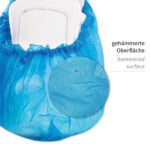 HYGOSTAR CPE-overschoen lengte 410 mm, hoogte 150 mm, blauw