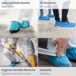 HYGOSTAR CPE-overschoen ANTI SLIDE, wit