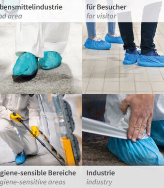 HYGOSTAR CPE-overschoen ANTI SLIDE, wit