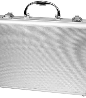 BRÜDER MANNESMANN gereedschapset, 24-delig, in aluminium koffer