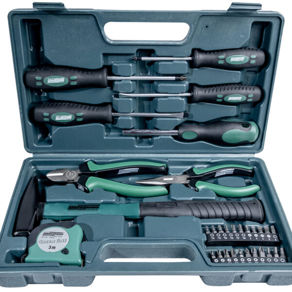 BRÜDER MANNESMANN gereedschapset, 31-delig, in koffer