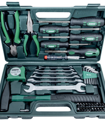 BRÜDER MANNESMANN gereedschapset, 47-delig, in koffer