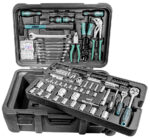 BRÜDER MANNESMANN gereedschapset, 122-delig, in trolley