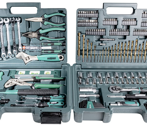 BRÜDER MANNESMANN gereedschapset, 176-delig, in koffer