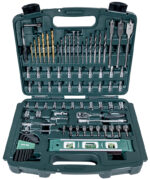 BRÜDER MANNESMANN gereedschapset, 163-delig, in gereedschapbox