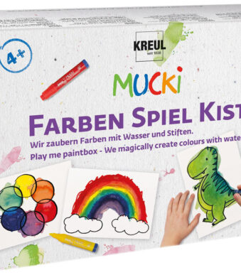 KREUL aquarel tekenstiften 'MUCKI', kleurenspel doos