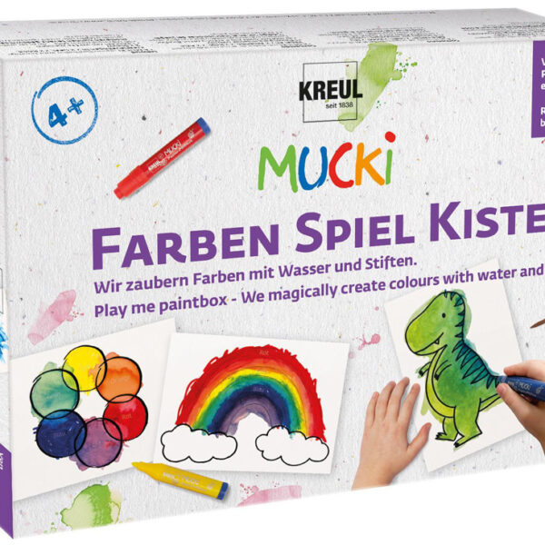 KREUL aquarel tekenstiften 'MUCKI', kleurenspel doos