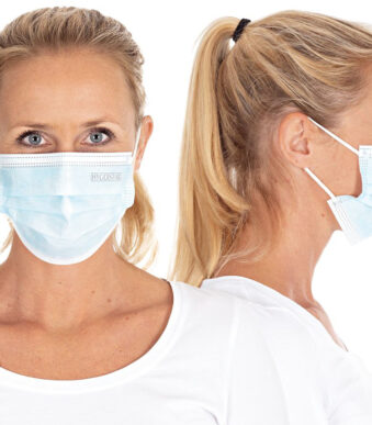 franz mensch PP-mondbescherming type II HYGOSTAR, 3-laags, blauw