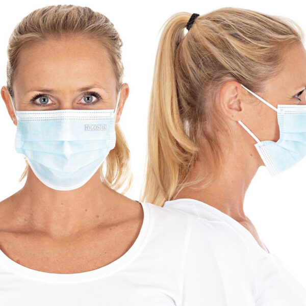 franz mensch PP-mondbescherming type II HYGOSTAR, 3-laags, blauw