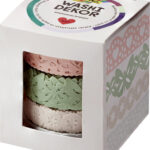 folia Deco-rand Washi-Dekor 'Pastel', set van 4