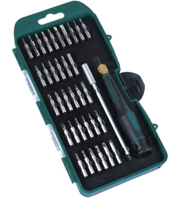 BRÜDER MANNESMANN fijnmechanische-bitset, 36-delig