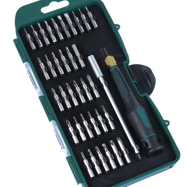 BRÜDER MANNESMANN fijnmechanische-bitset, 36-delig