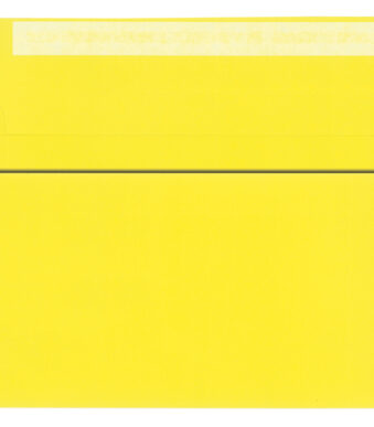 MAILmedia envelop, 114 x 229 mm, zonder venster, geel, 120 g/m2