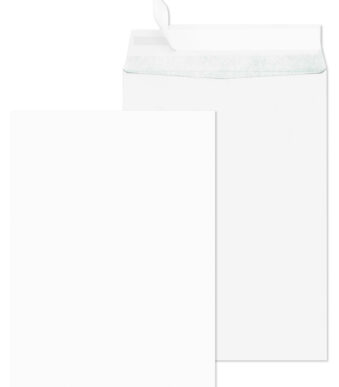 SECURITEX akte-envelop C4, 22,9 x 32,4 cm, 130 g/m2, zelfklevend, wit, 100 st.