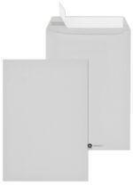 MAILmedia akte-envelop C4, 22,9 x 32,4 cm, Recycling grijs, zonder venster, zelfklevend, 250 st.