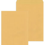 MAILmedia akte-envelop C4 22,9 x 32,4 cm, gegomd, zonder venster, bruin, 250 st.
