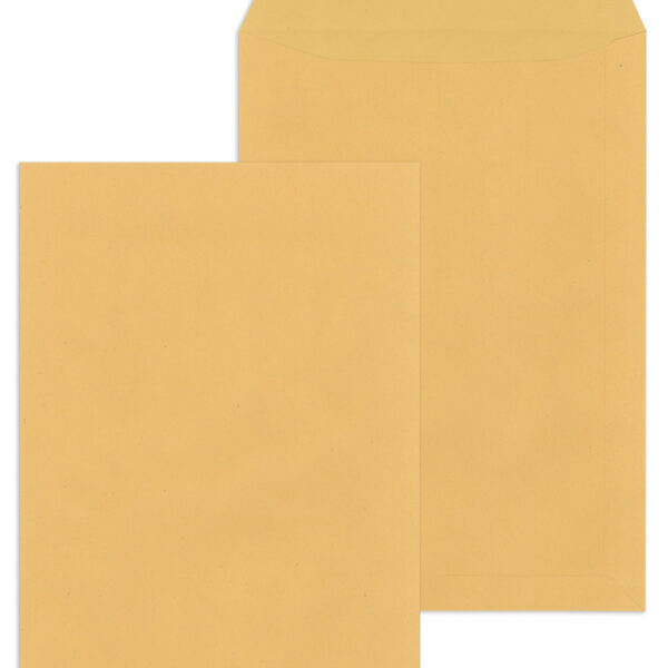 MAILmedia akte-envelop C4 22,9 x 32,4 cm, gegomd, zonder venster, bruin, 250 st.